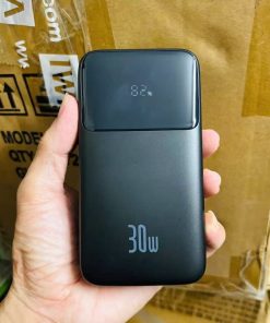 Pin dự phòng Baseus 20.000mAh PPD20C sạc nhanh 30W, Tích hợp 2 dây sạc Type-C kép