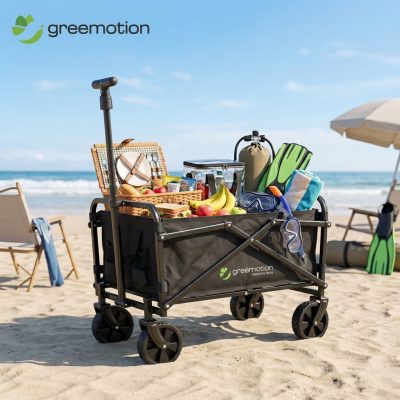 Xe kéo gấp gọn đa năng mini hãng Greemotion ( Đức ), để cốp xe hơi, đi dã ngoại, camping, du lịch